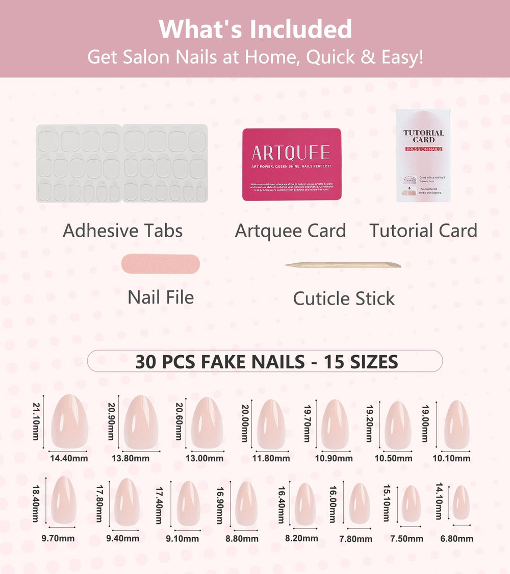 Artquee mini file and cuticle stick for at-home prep