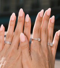 Artquee glossy-finish press-on nails with salon-like shine