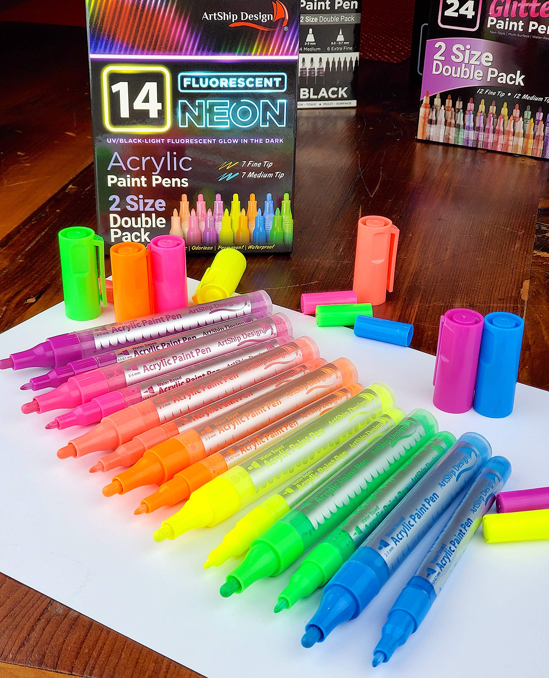 ArtShip Design extra-fine tip pen enables precise lines