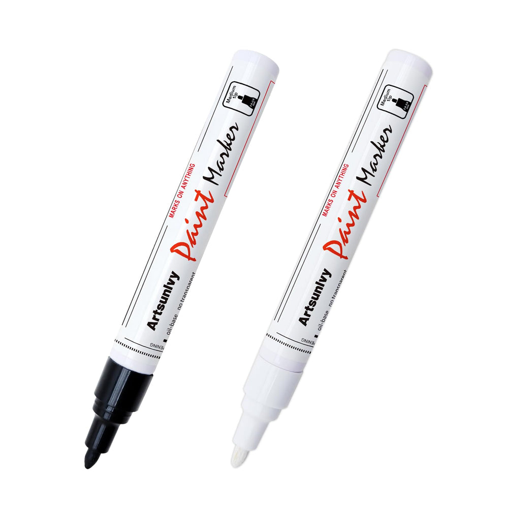 Artsunlvy paint pens packaging sealed to prevent leaks during shipping.
