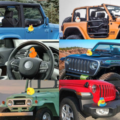 Arttyma rubber ducks for jeep ducking, car décor and party favors