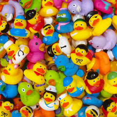 Arttyma rubber ducks bulk 30-pack colorful assortment ready for classroom prizes