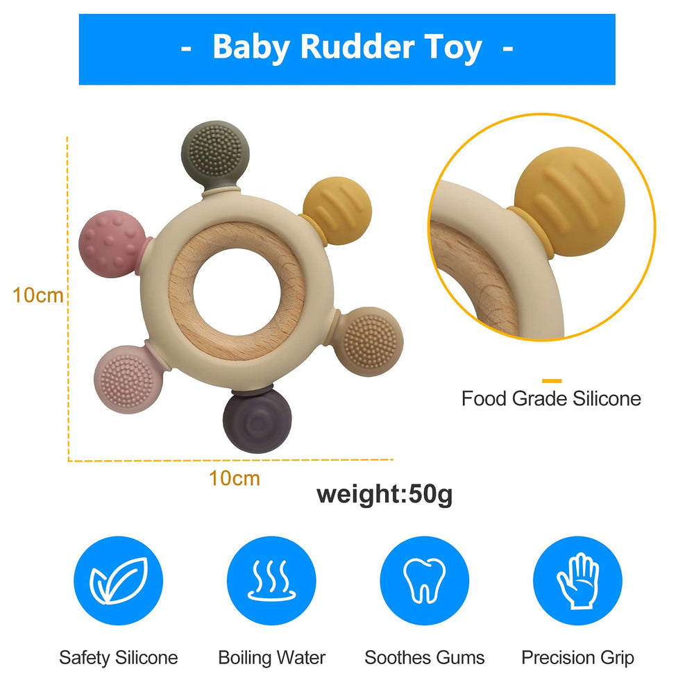 Arudyo gift-ready teether ideal for baby showers and gifts