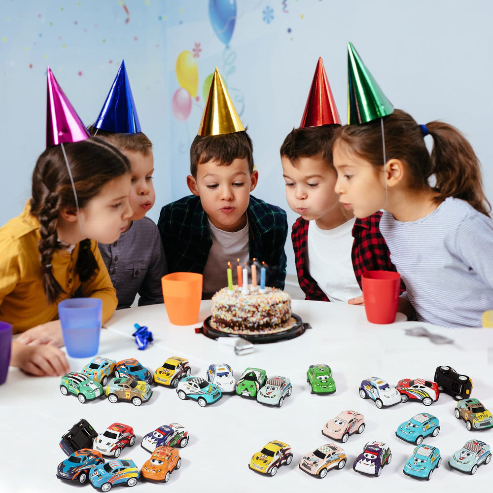 Aruytps safe-edged mini cars promote imaginative, collaborative play