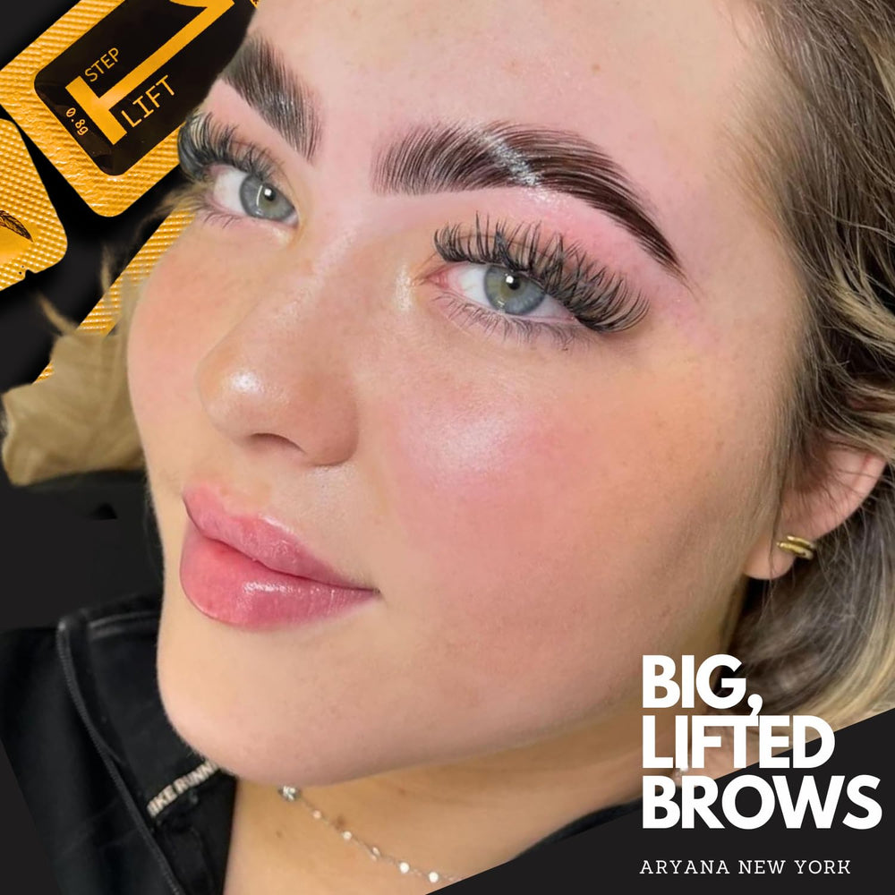 Aryana New York Brow Lamination Kit suitable for both professional studios and home beauty routines.
