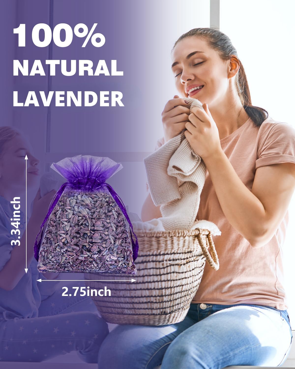Aryiten sachet delivers long-lasting fragrance for drawers and closets.