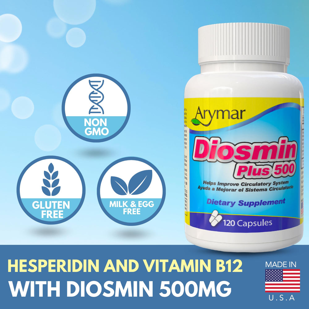 Arymar Diosmin Plus 500 leg comfort use.