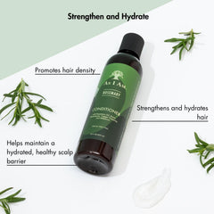 As I Am Rosemary Conditioner in shower scene for daily hair care