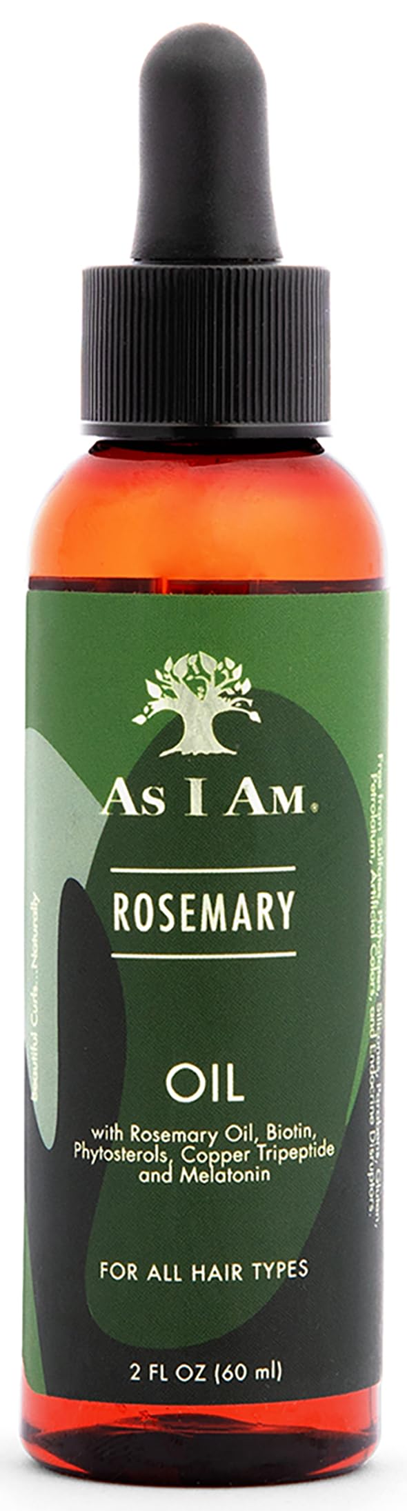 As I Am Rosemary Oil vegan cruelty-free symbol reflects ethical beauty.
