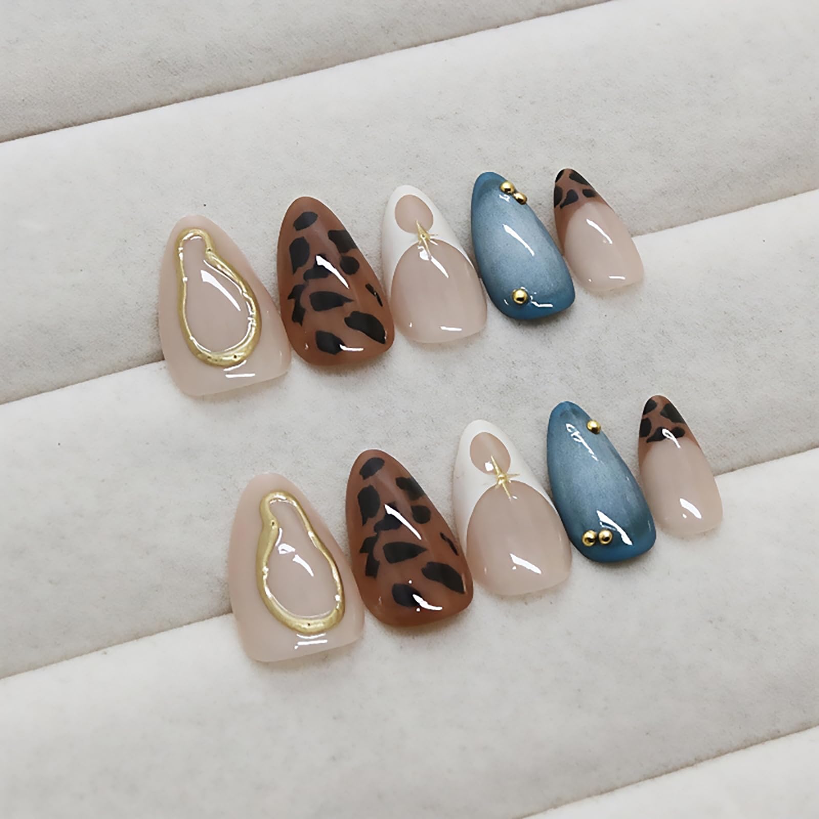 ASABITE easy application nails ready to press on in seconds