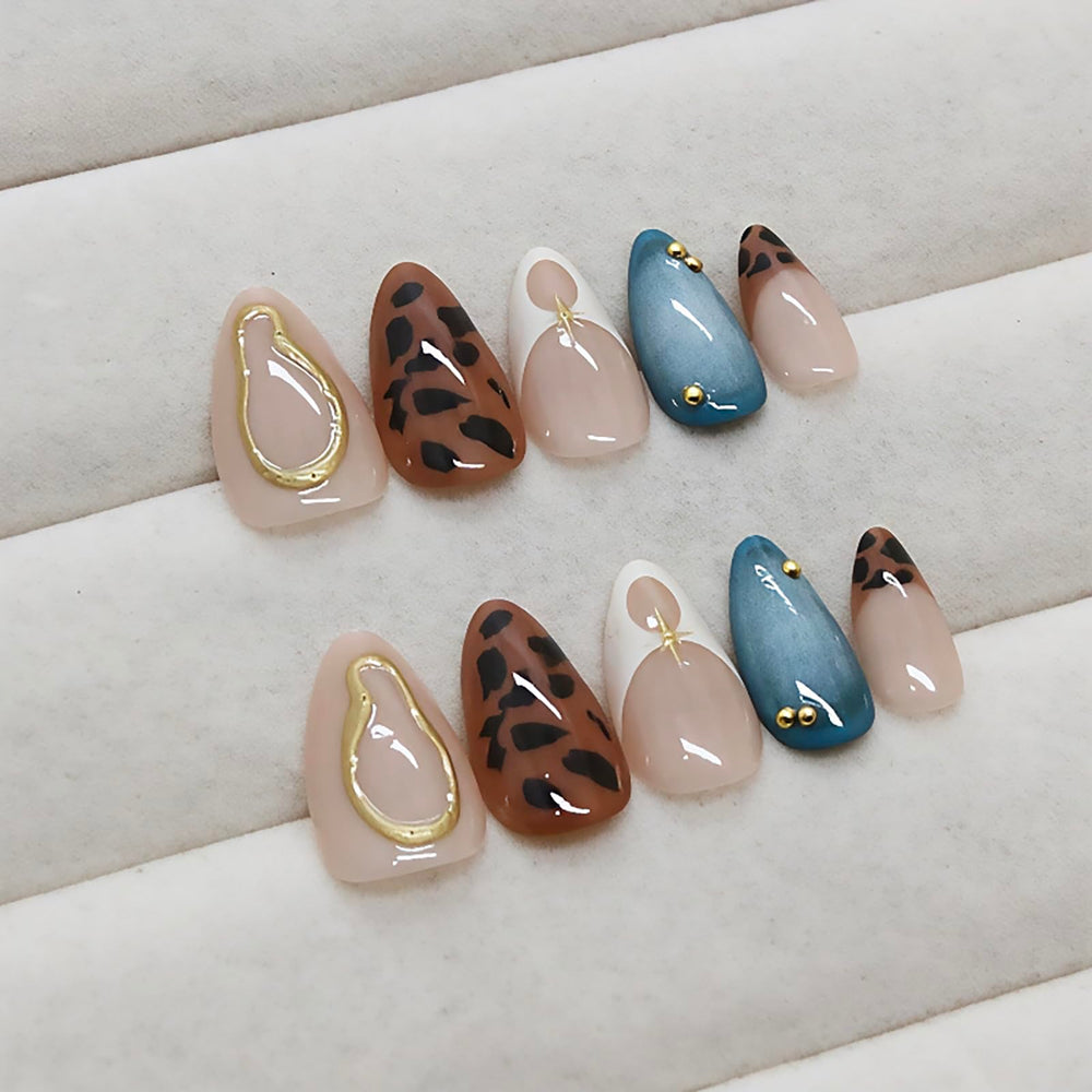 ASABITE easy application nails ready to press on in seconds