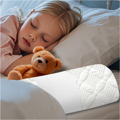 Asatdd Bed Rail for Toddlers with soft memory foam and washable cover