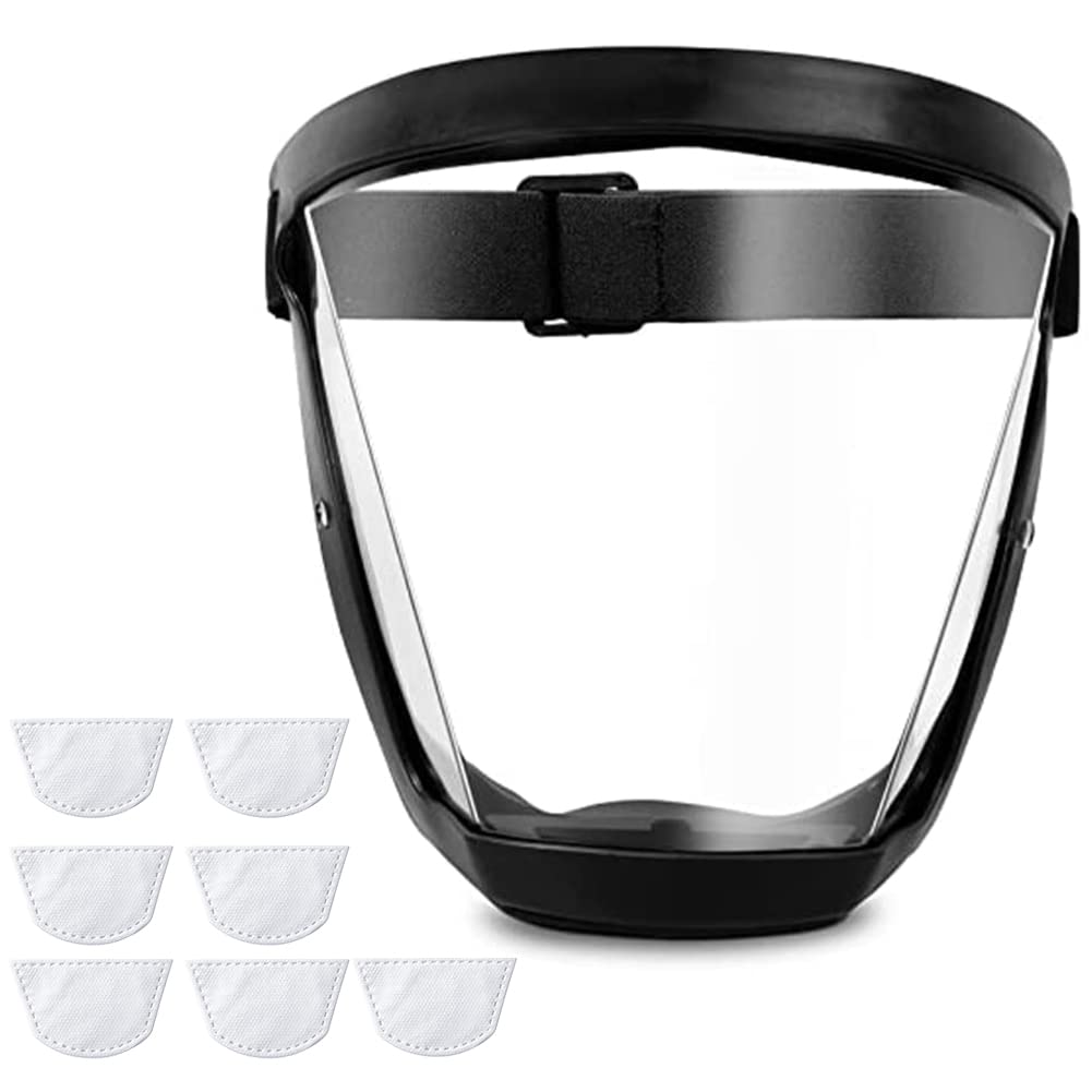 Ascavs full-face shield anti-fog visor for clear outdoor visibility during yard work