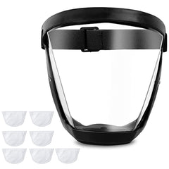 Ascavs full-face shield anti-fog visor for clear outdoor visibility during yard work