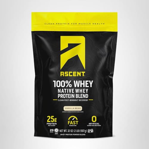 Ascent vanilla protein bowl ingredients montage for tasty high-protein meals.