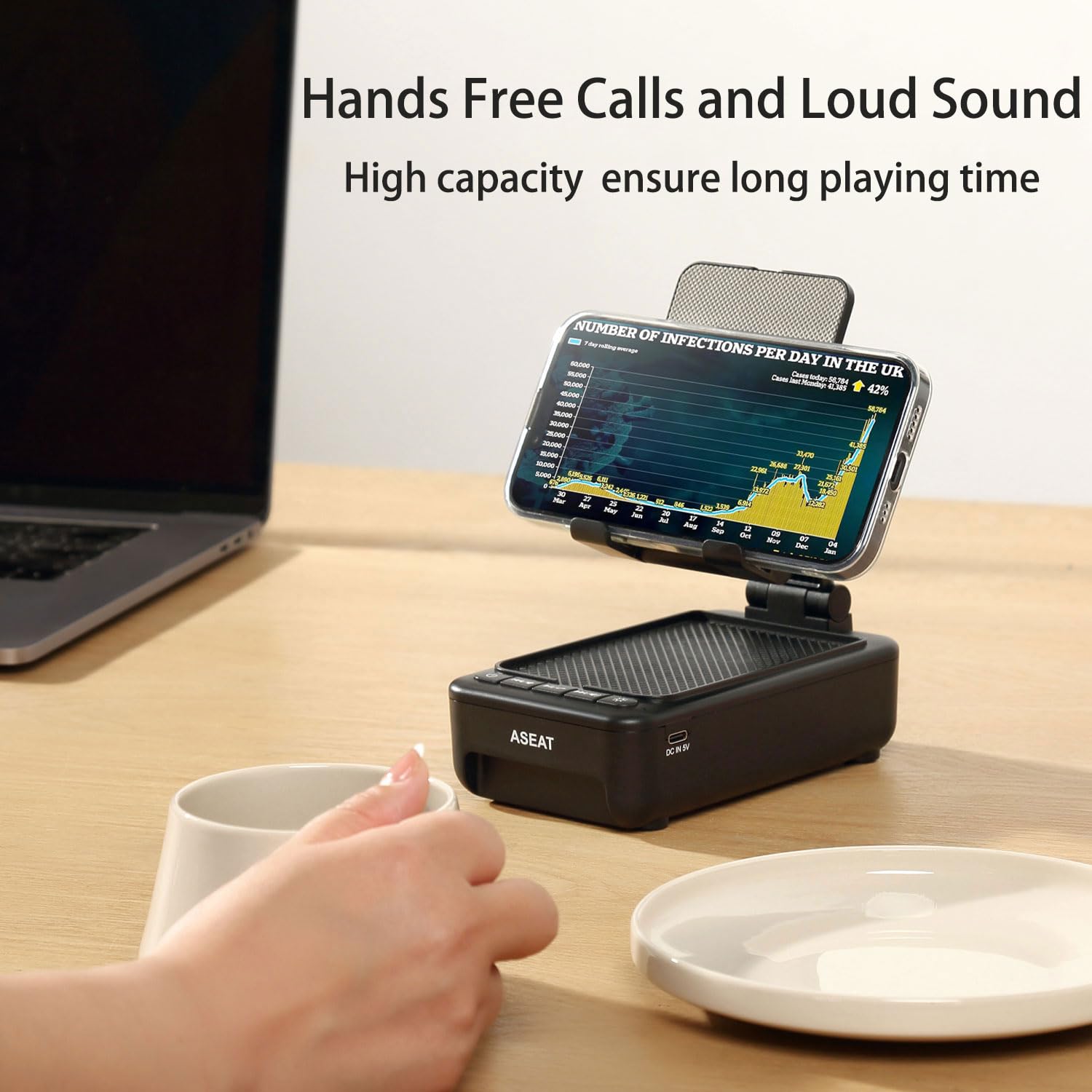 ASEAT supports music and movies with clear highs and deep bass