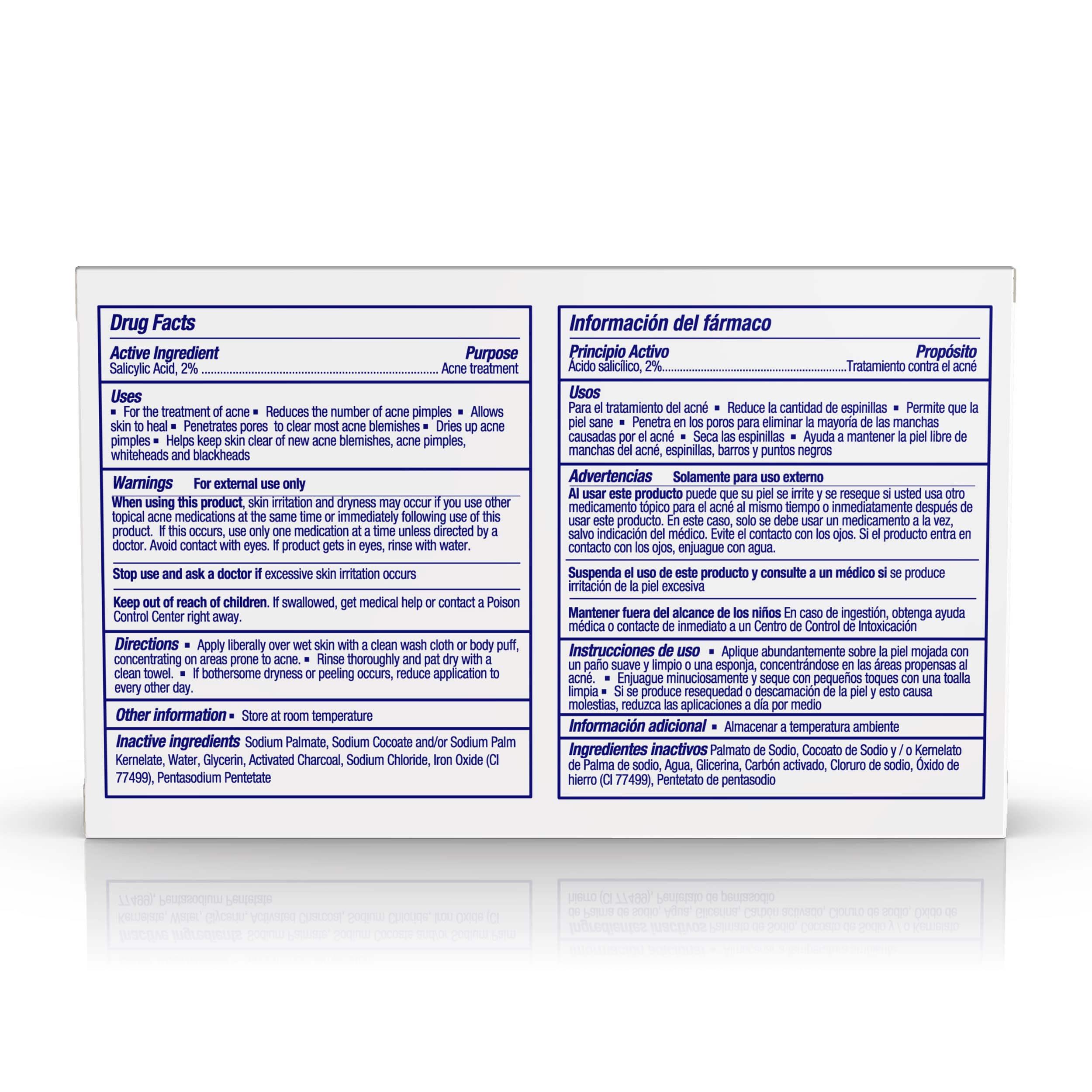 Asepxia salicylic-acid bar soap balance skin tone during cleansing.