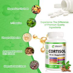 Ashenutri Ashwagandha 20-to-1 extract image for adaptogenic balance