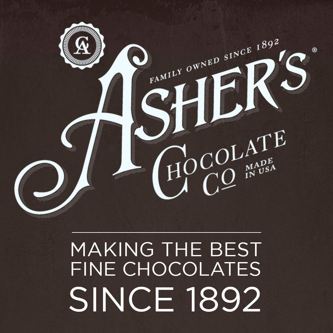 Asher's Sugar Free truffles and toffees close-up in mix.