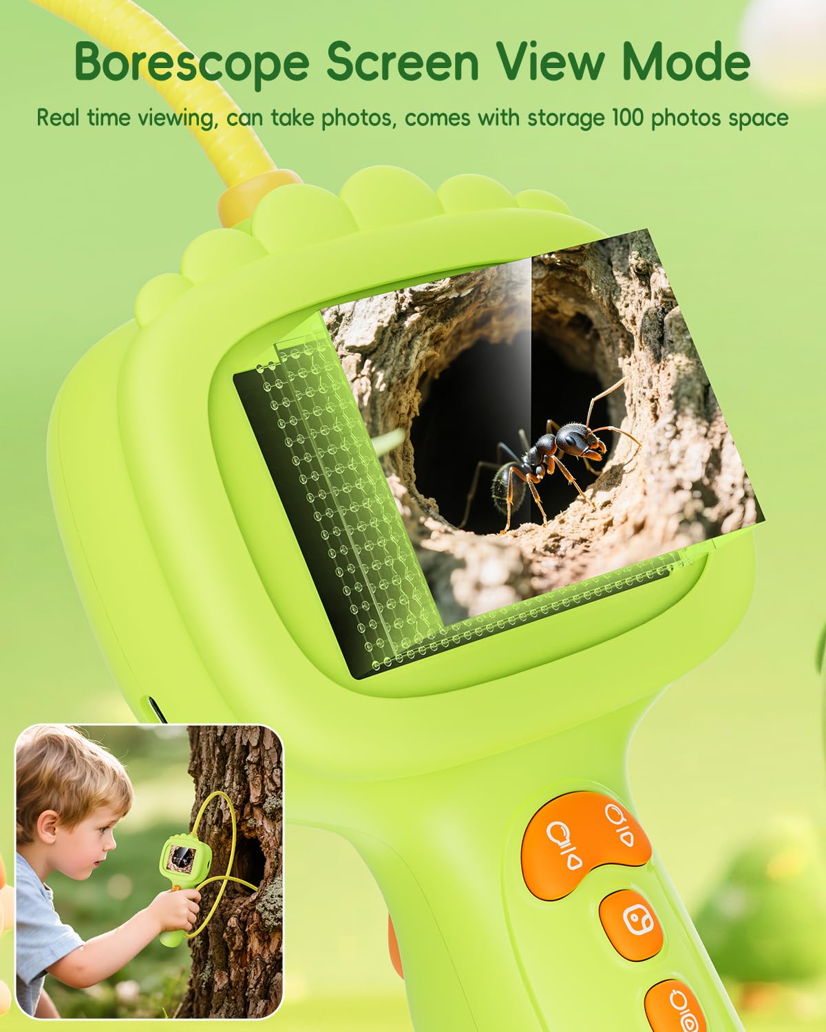 Ashfly kid friendly STEM toy encouraging hands on nature observation