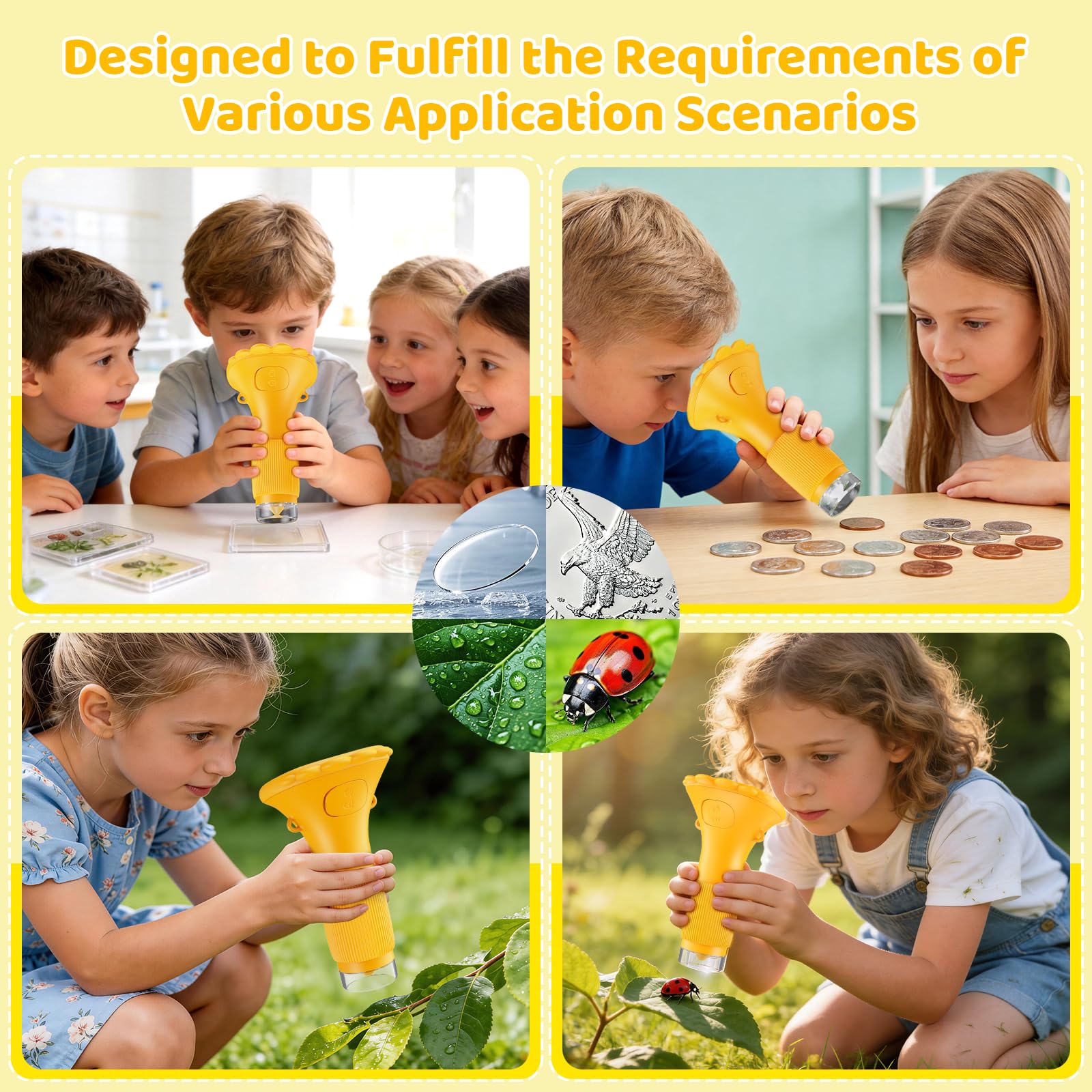 Ashfly Kids Microscope ideal Easter gift with learning potential