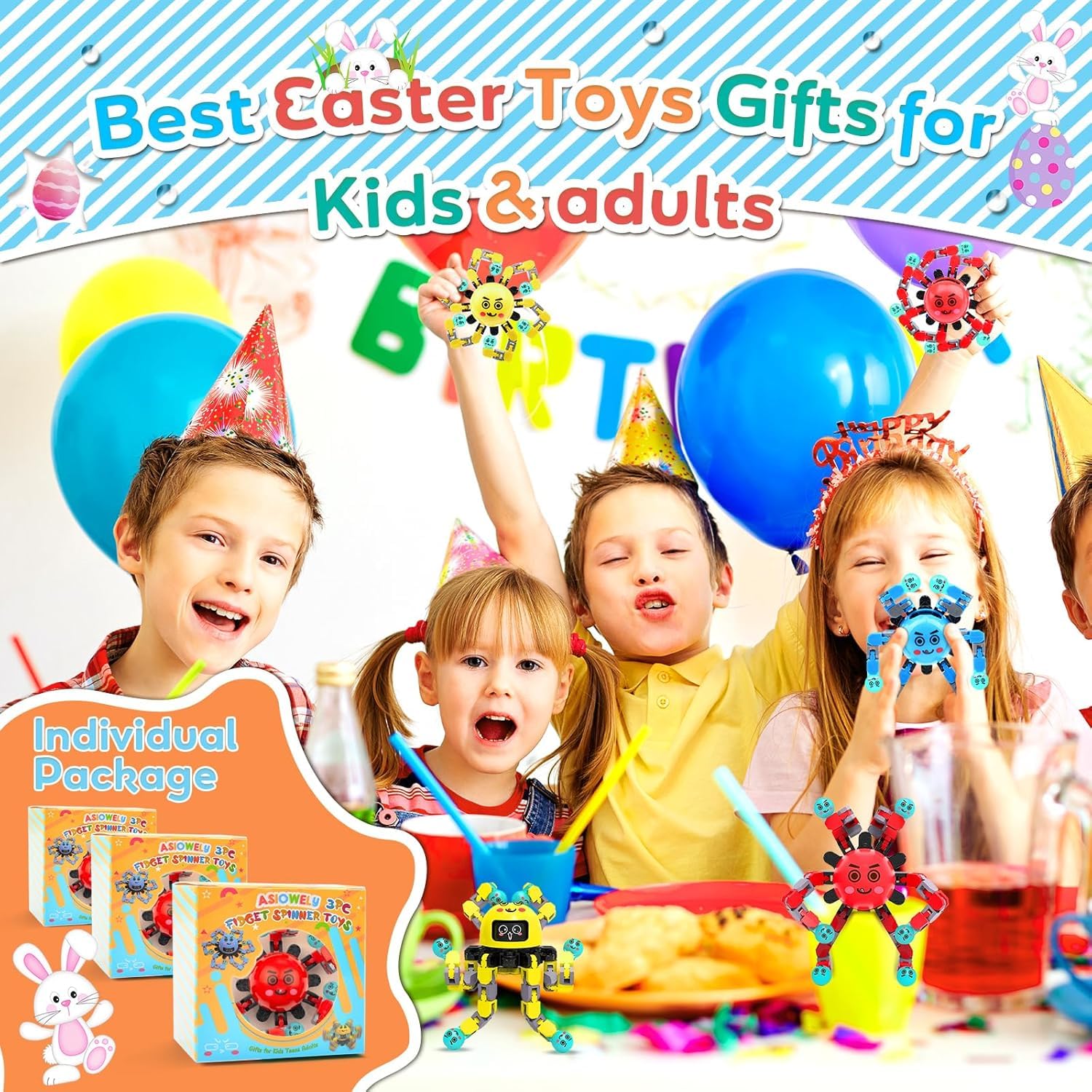 ASIOWELY durable plastic construction resists everyday wear and travel use.