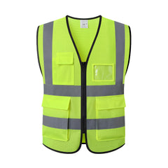 ASIPHITU reflective safety vest front view for day and night visibility.