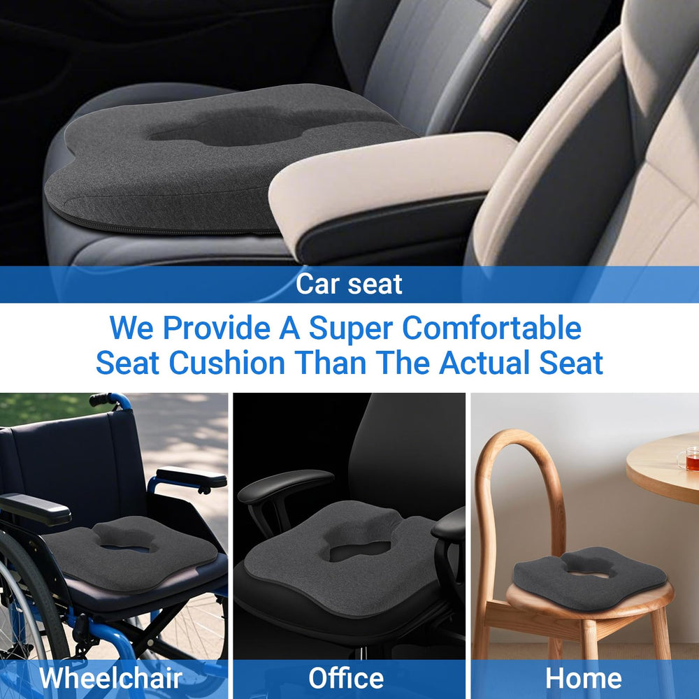 Asktree cushion demonstrates wide chair compatibility