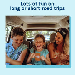 ASM GAMES four games card deck, ready for quick, versatile travel challenges.