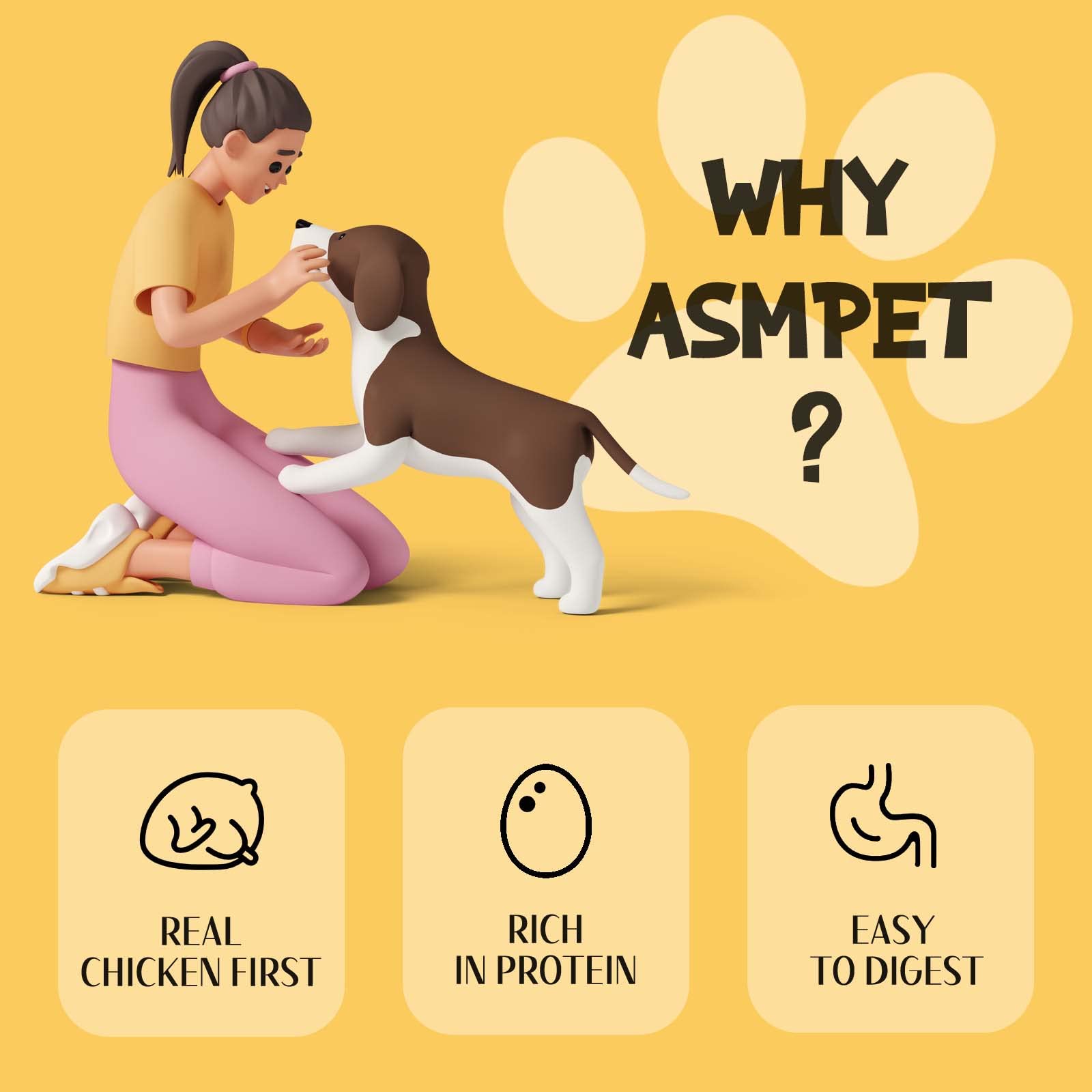 ASMPET portable resealable pack keeps treats fresh on outings.