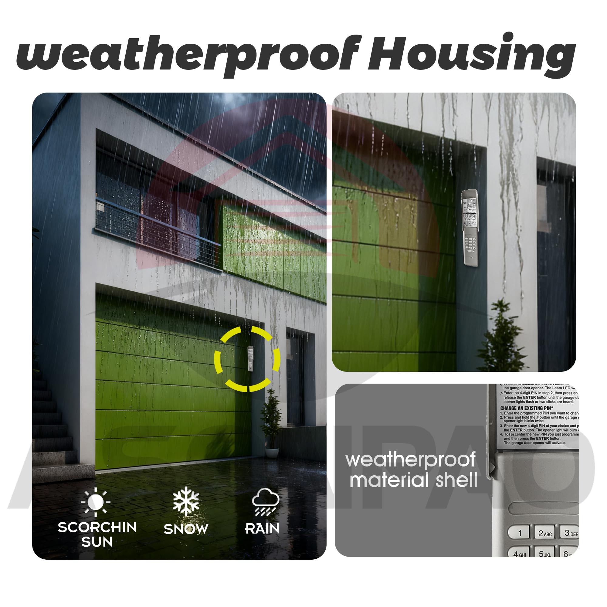 ASONPAO wireless installation eliminates wiring for quick setup