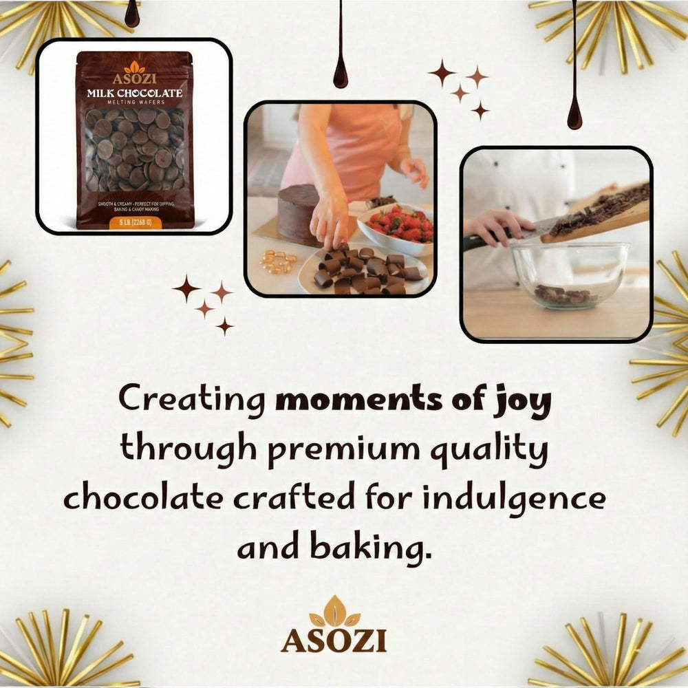 ASOZI wafers 5-pound bag keeps wafers fresh for multiple projects