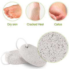 Asqraqo natural lava stone exfoliation for softer feet