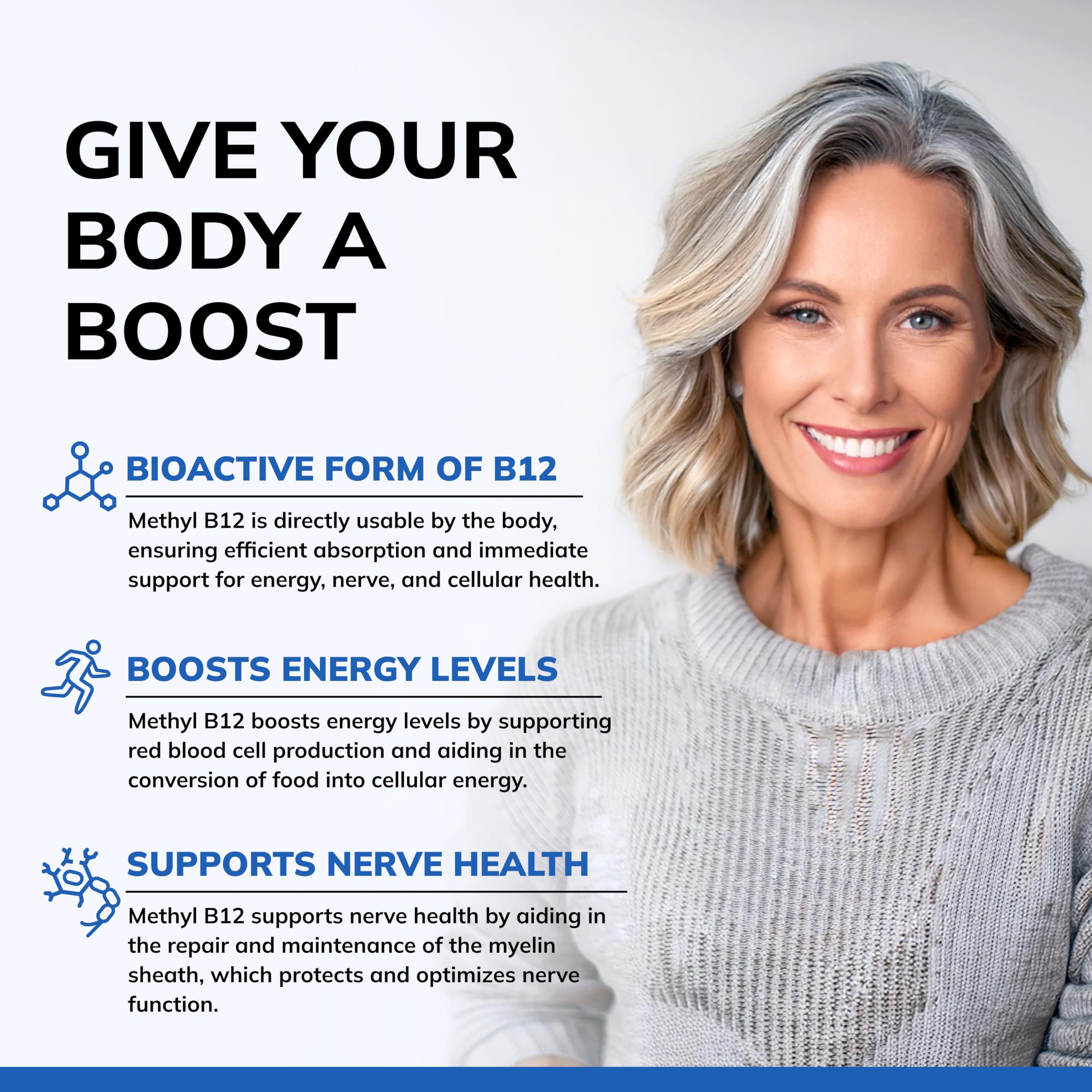aSquared Nutrition B12 label closeup highlights purity and dosage
