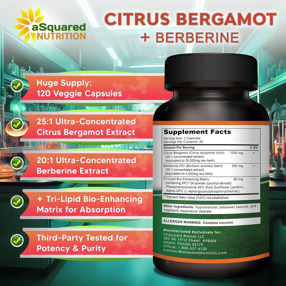 aSquared Nutrition vegan capsules with clean-label packaging for health-minded customers.