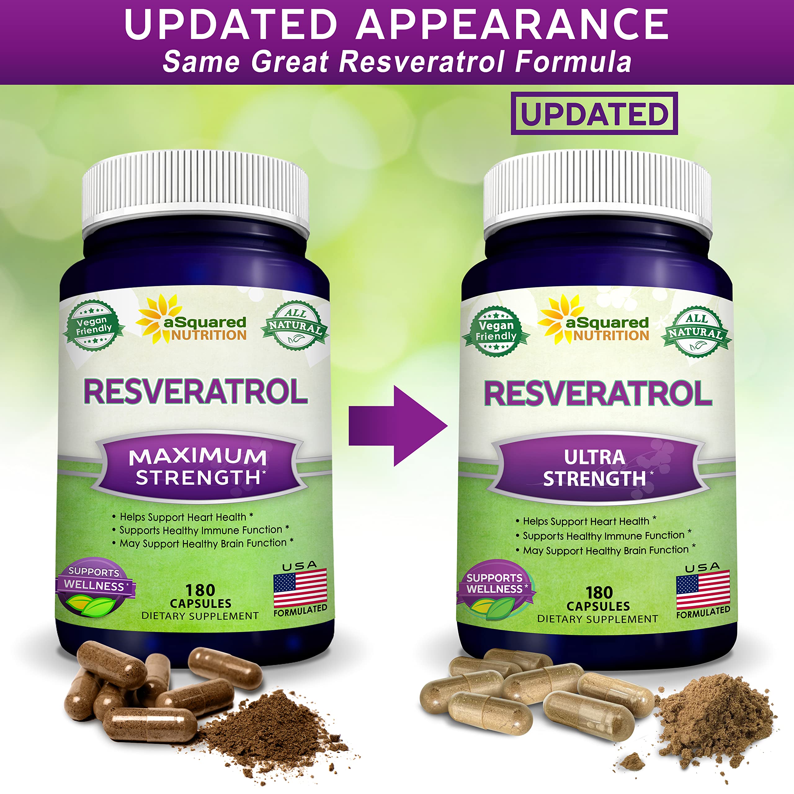 aSquared Nutrition natural resveratrol visuals promote polyphenol benefits
