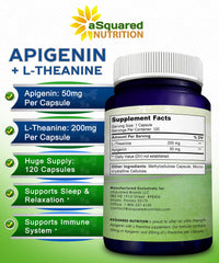 aSquared Nutrition night-time routine with capsules and water