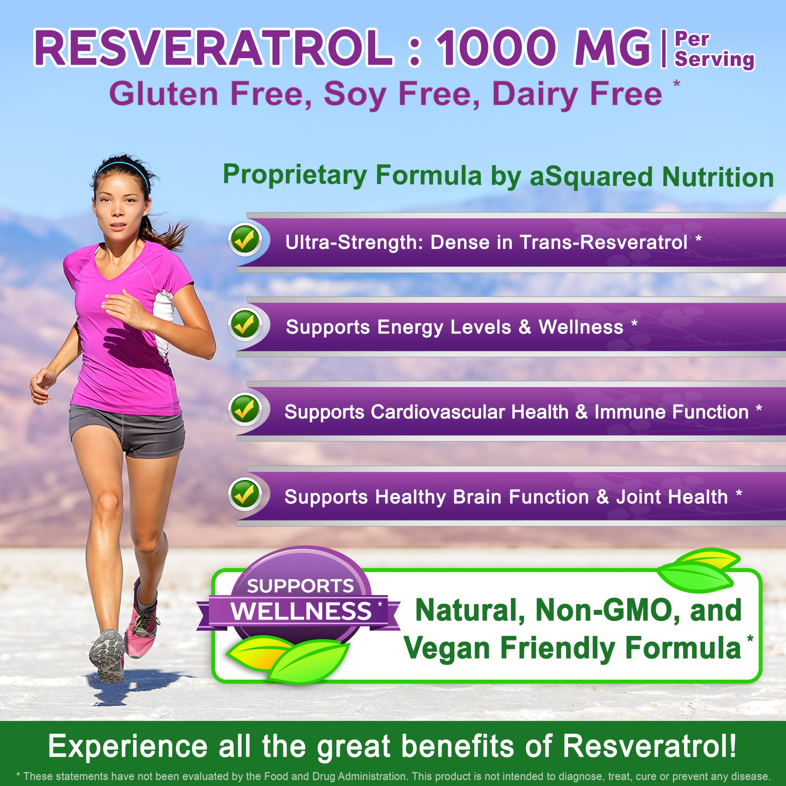 aSquared Nutrition resveratrol capsules pouring shows 90-day supply and convenience