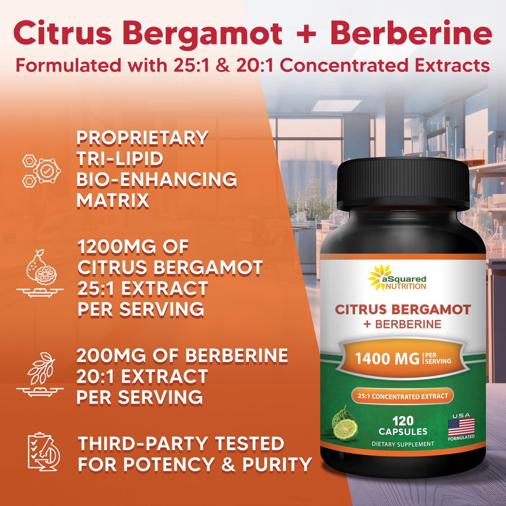 aSquared Nutrition Tri-Lipid matrix ingredients visual aiding absorption.