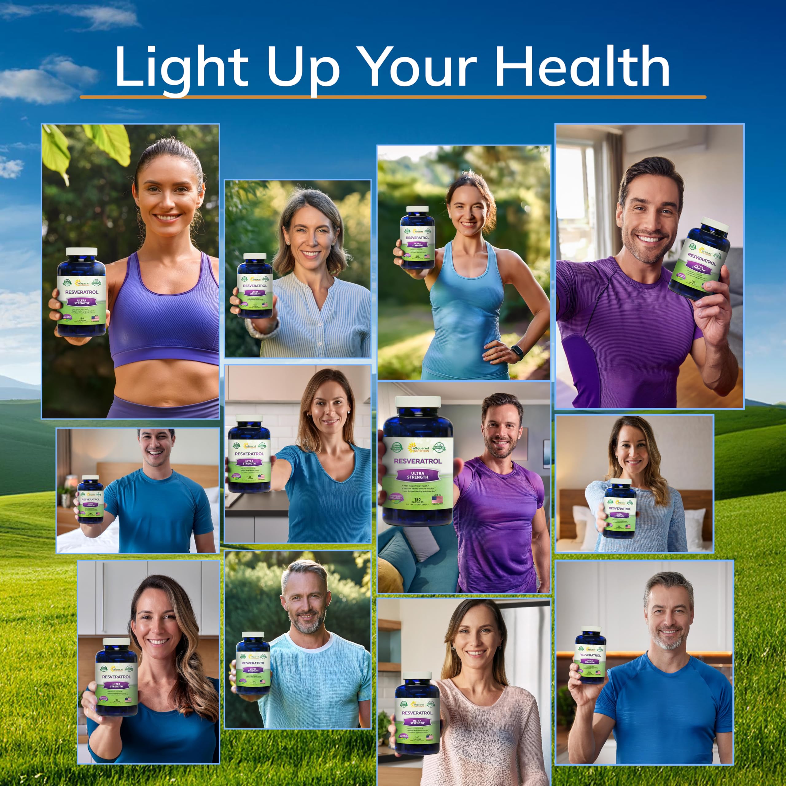 aSquared Nutrition US GMP facility badge signals quality manufacturing standards
