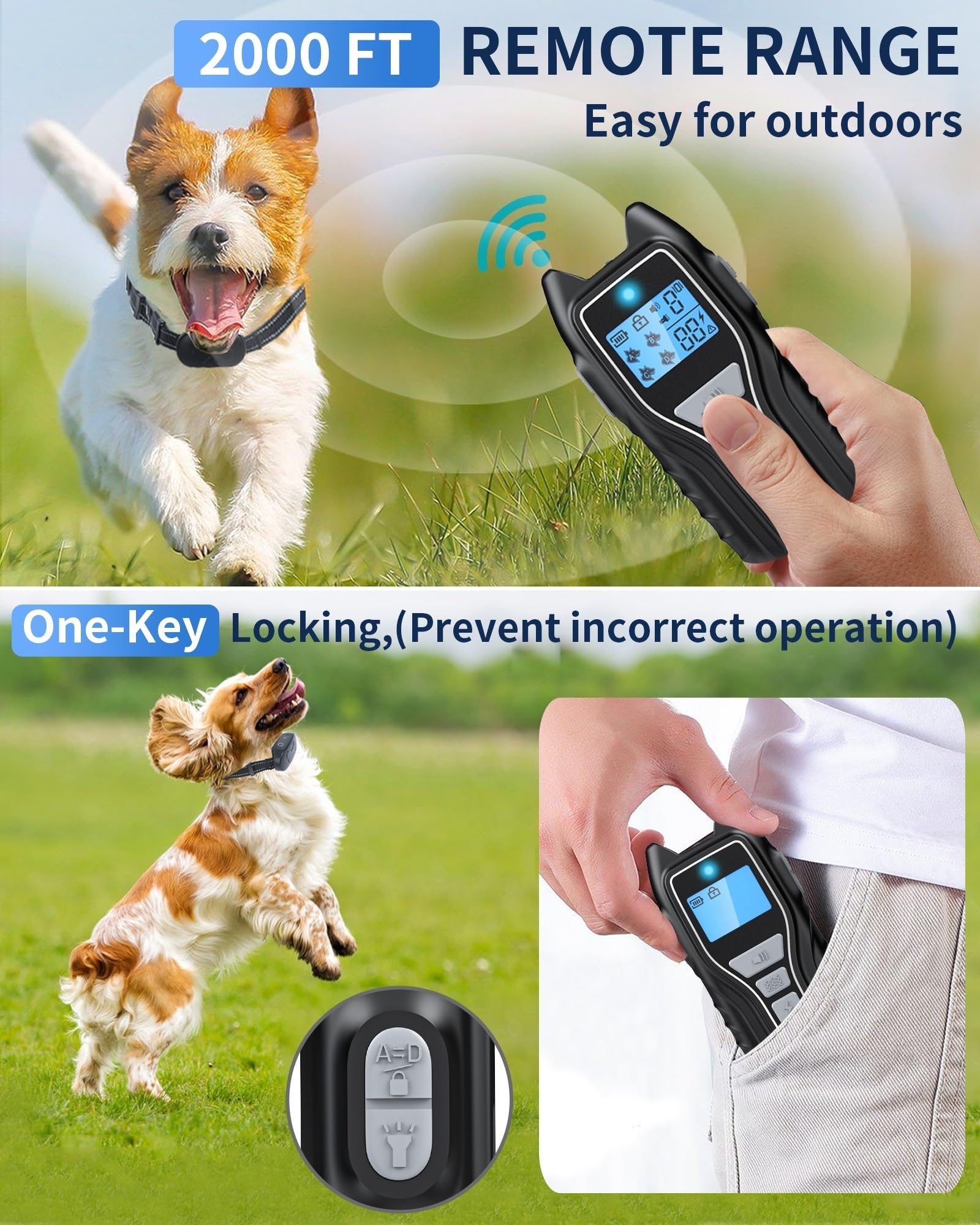 Asrcs adjustable collar fits dogs 8 to 150 pounds for comfort.