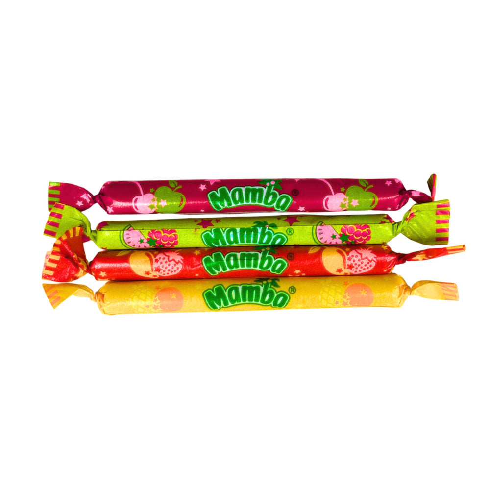 Assortit Easter Mamba Chews individually wrapped pieces, keeps flavors fresh for sharing.