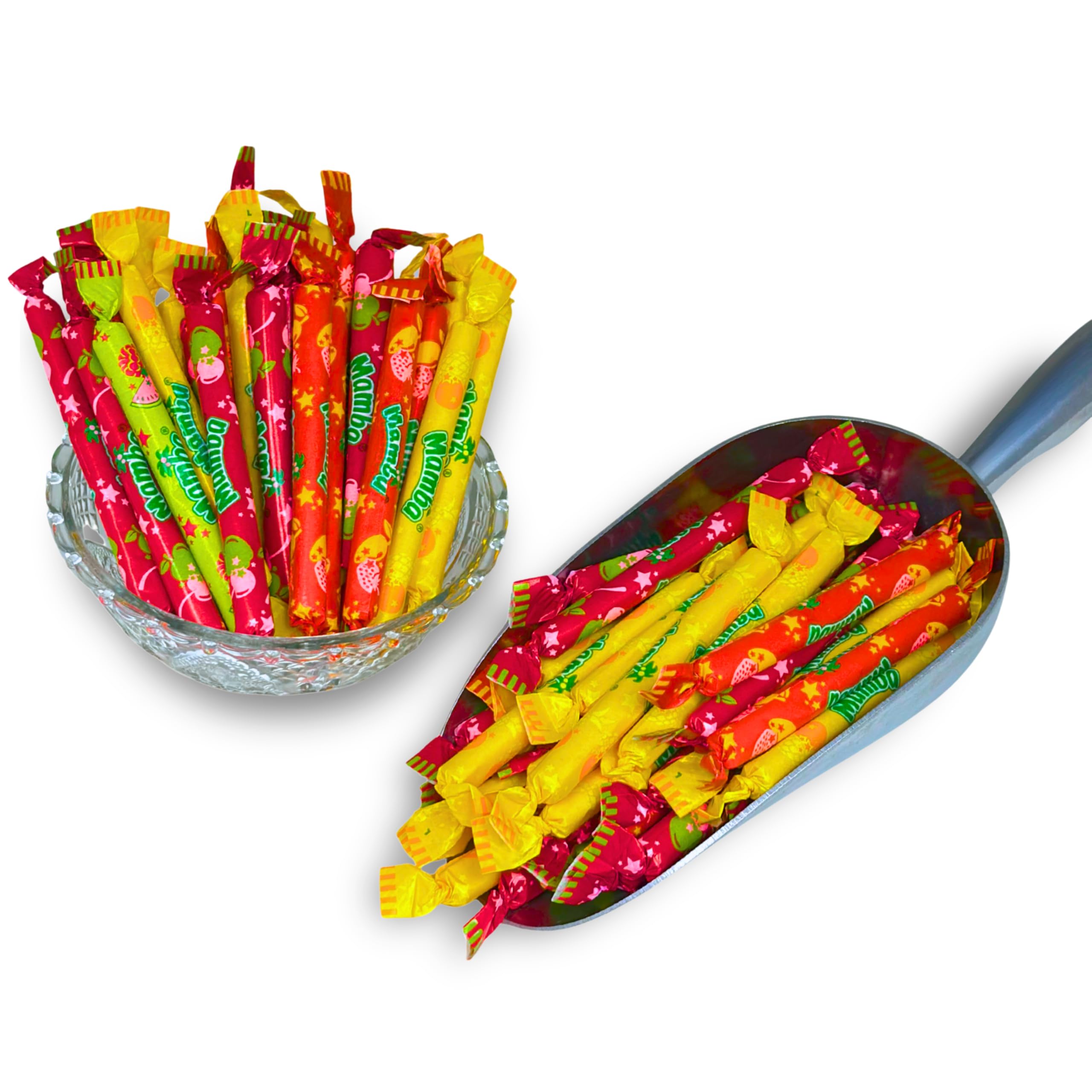 Assortit Easter Mamba Chews pineapple-orange flavor, a tropical treat for office bowls.