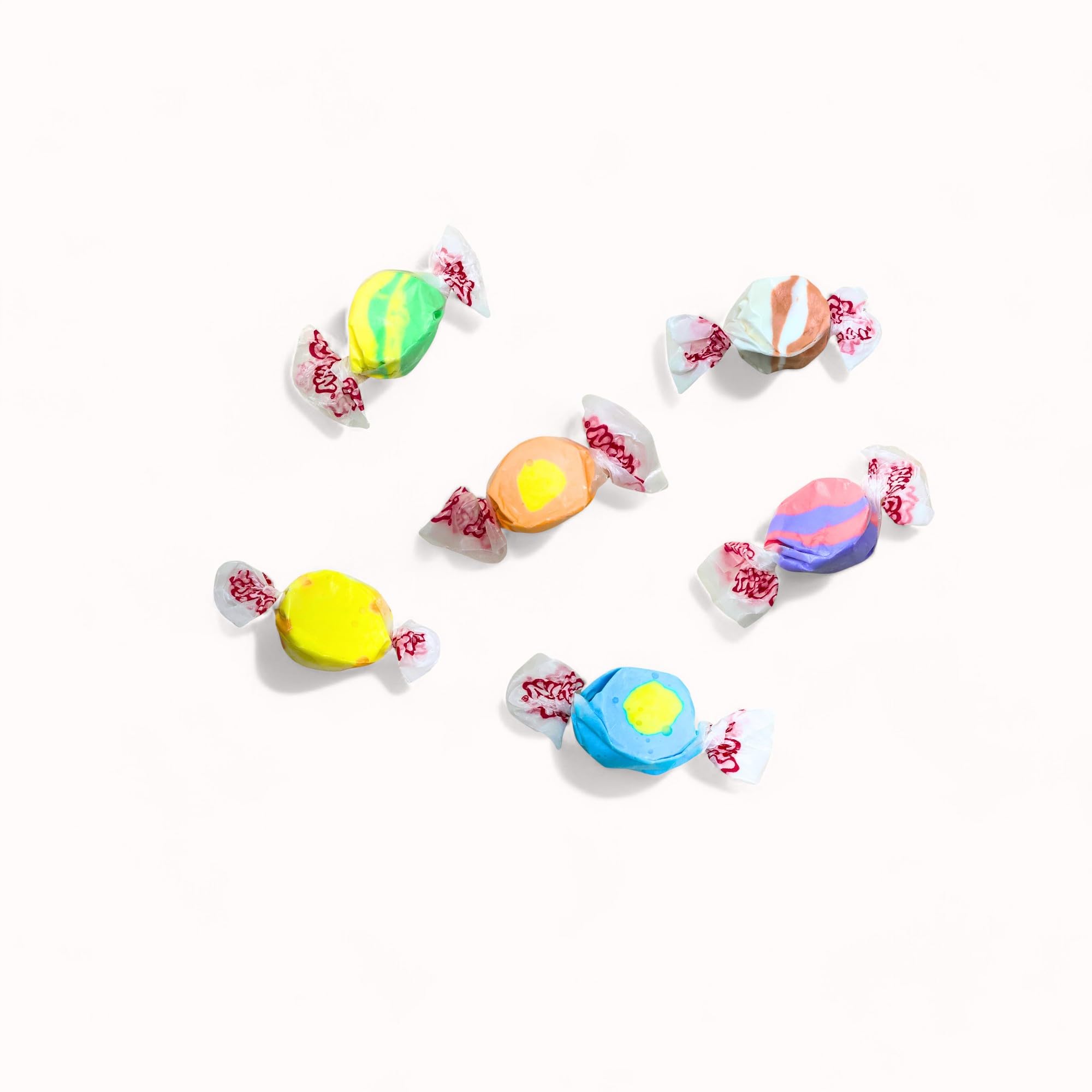 Assortit Easter tropical taffy tropical-punch pieces, vibrant mix for celebrations.