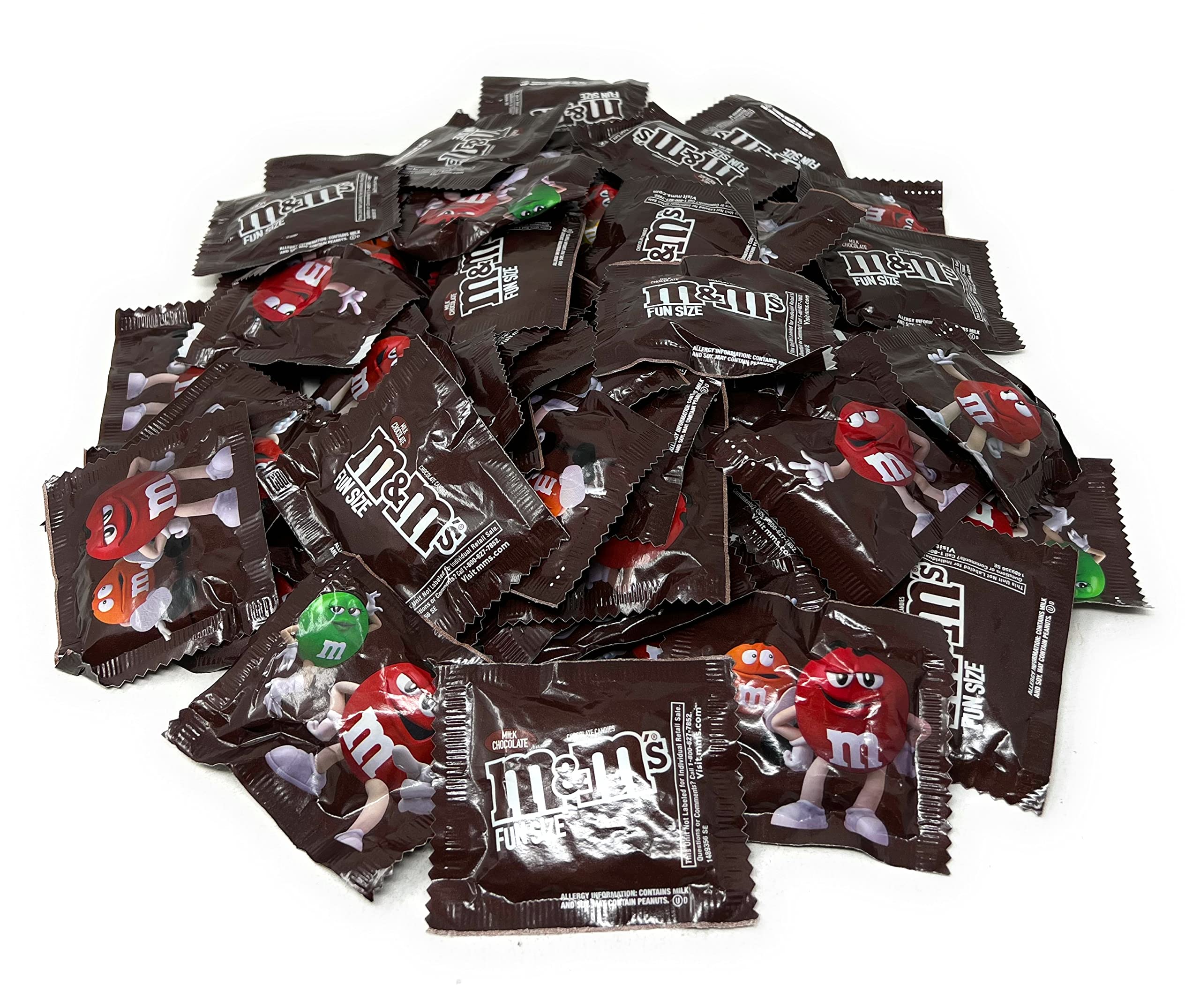 Assortit M&M Original Milk Chocolate topping idea for ice cream and popcorn.