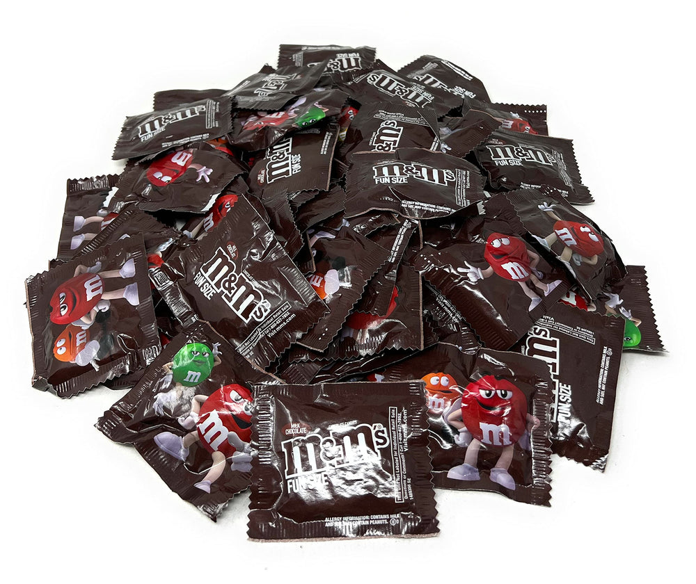 Assortit M&M Original Milk Chocolate topping idea for ice cream and popcorn.