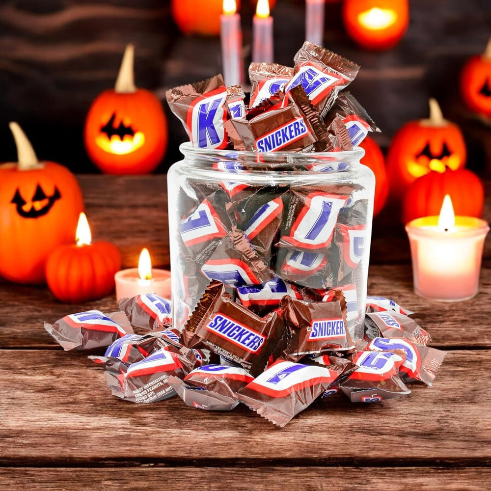Assortit Snickers Minis for gift bags and party favors.