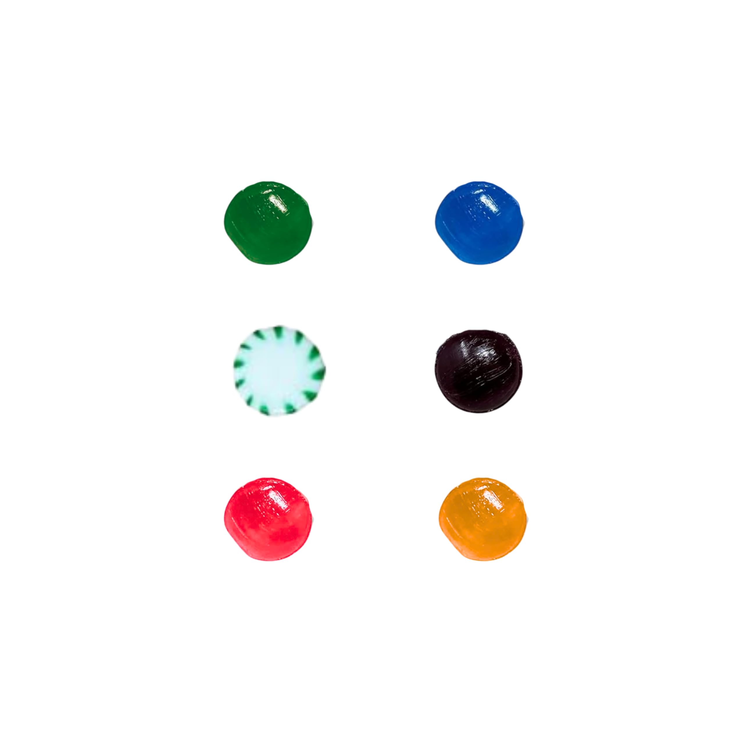 Assortit Sugar Free Spearmint candy, crisp mint flavor for refreshing taste.