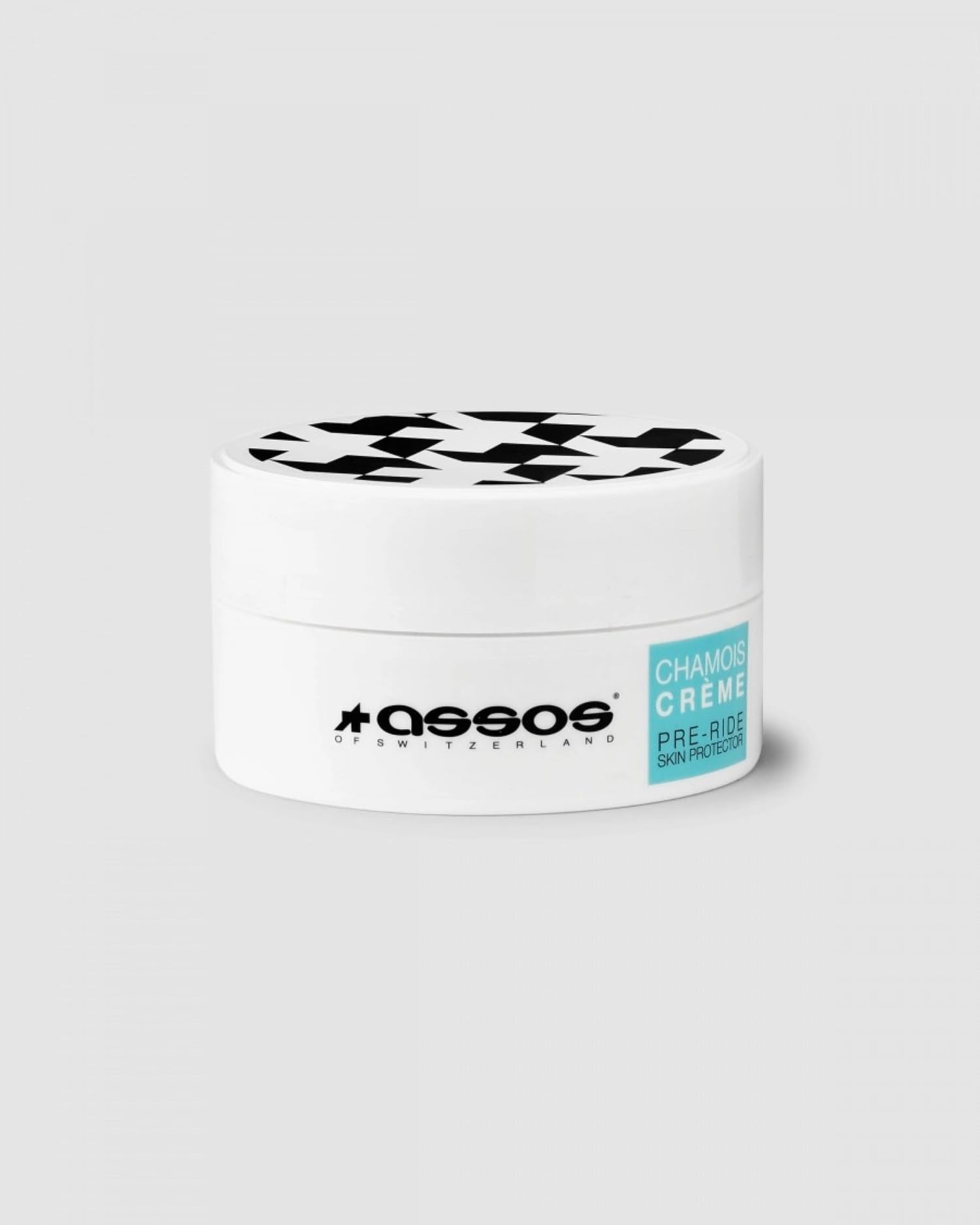 ASSOS Chamois Cream new packaging emphasizes easy application.