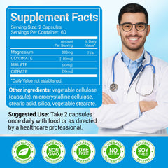 ASSR Magnesium Complex capsules closeup highlighting easy daily intake